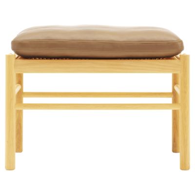 Carl Hansen OW149-F Colonial Footstool - Color: Brown - OW149F -OAK OIL -SI