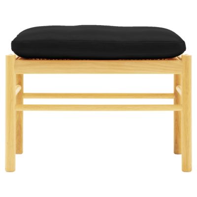 Carl Hansen OW149-F Colonial Footstool in Black