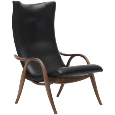 Carl Hansen FH429 Signature Chair - Color: Black - FH429 -WAL LAQ -SIF 98