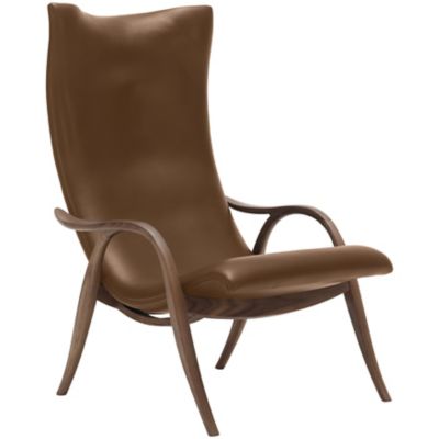 Carl Hansen FH429 Signature Chair - Color: Brown - FH429 -WAL LAQ -SIF 95