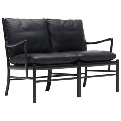 CLH633938 Carl Hansen OW149-2 Colonial Sofa - Color: Black - sku CLH633938