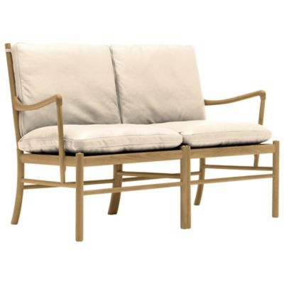 Carl Hansen OW149-2 Colonial Sofa - Color: Cream - OW149-2 -OAK OIL -SIF 90