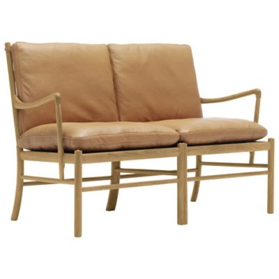 Carl Hansen OW149-2 Colonial Sofa - Color: Brown - OW149-2 -OAK OIL -SIF 95