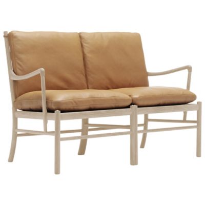 Carl Hansen OW149-2 Colonial Sofa - Color: Brown - OW149-2 -OAK WHT OIL -SI