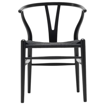 CLH681700 Carl Hansen CH24 Wishbone Chair - Black Edition -  sku CLH681700