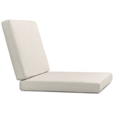 Carl Hansen BK11 Lounge Chair Cushion - Color: Cream - CU-BK11-CANVAS-5453