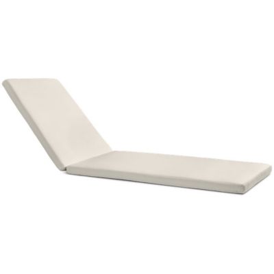 Carl Hansen BK14 Sunbed Cushion - Color: Cream - CU-BK14-CANVAS-5453