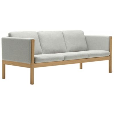 Carl Hansen CH163 Sofa - Color: Grey - CH163-OAK OIL-DM 120