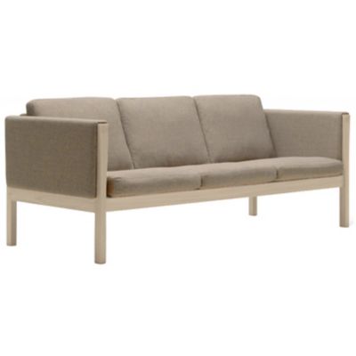 Carl Hansen CH163 Sofa - Color: Brown - CH163-OAK WHT OIL-HALLINGDAL 65 227