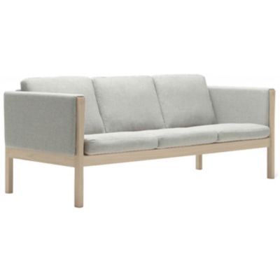 Carl Hansen CH163 Sofa - Color: Grey - CH163-OAK WHT OIL-DM 120