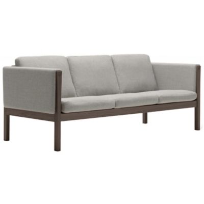 Carl Hansen CH163 Sofa - Color: Grey - CH163-WAL LAQ-HALLINGDAL 65 130