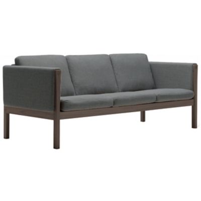 Carl Hansen CH163 Sofa - Color: Black - CH163-WAL LAQ-DM 180