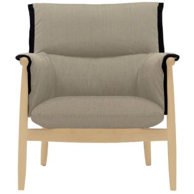 Carl Hansen E015 Embrace Lounge Chair - Color: Brown - E015-OAK SOAP-HALLIN