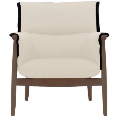 Carl Hansen E015 Embrace Lounge Chair - Color: Brown - E015-WAL LAQ-SIF 90