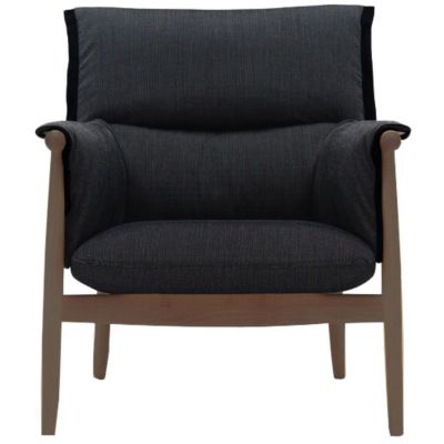 Carl Hansen E015 Embrace Lounge Chair - Color: Brown - E015-WAL LAQ-HALLING