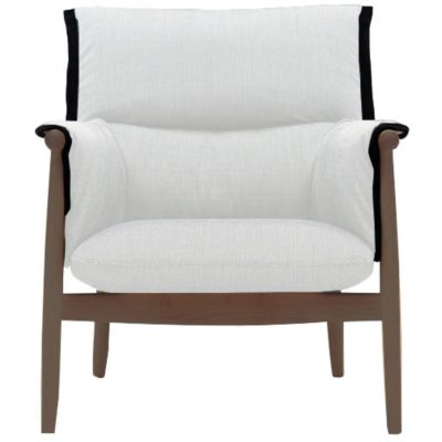 Carl Hansen E015 Embrace Lounge Chair - Color: Brown - E015-WAL LAQ-DM2 120