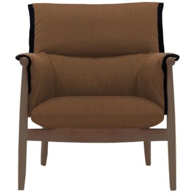 Carl Hansen E015 Embrace Lounge Chair - Color: Brown - E015-WAL OIL-SIF 95