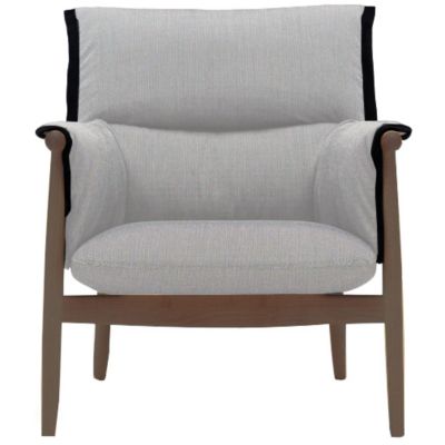 Carl Hansen E015 Embrace Lounge Chair - Color: Brown - E015-WAL OIL-HALLING