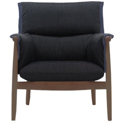 Carl Hansen E015 Embrace Lounge Chair in Brown