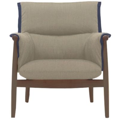 CLH1792883 Carl Hansen E015 Embrace Lounge Chair - Color: Bro sku CLH1792883