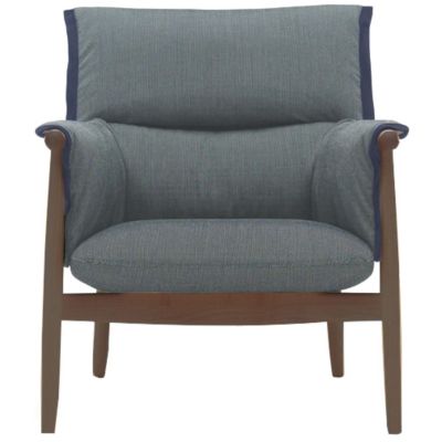 Carl Hansen E015 Embrace Lounge Chair - Color: Brown - E015-WAL LAQ-DM2 170