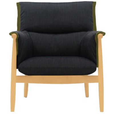 CLH1792915 Carl Hansen E015 Embrace Lounge Chair - Color: Bro sku CLH1792915