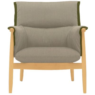 CLH1792922 Carl Hansen E015 Embrace Lounge Chair - Color: Bro sku CLH1792922