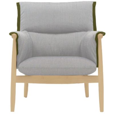 Carl Hansen E015 Embrace Lounge Chair - Color: Brown - E015-OAK SOAP-HALLIN