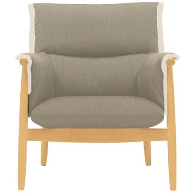 Carl Hansen E015 Embrace Lounge Chair - Color: Brown - E015-OAK OIL-HALLING