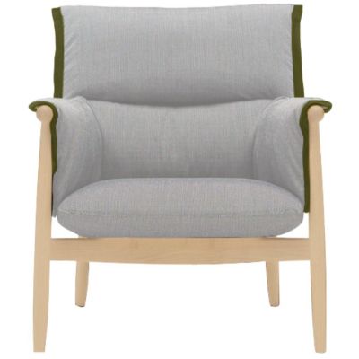 Carl Hansen E015 Embrace Lounge Chair - Color: Brown - E015-OAK WHT OIL-HAL