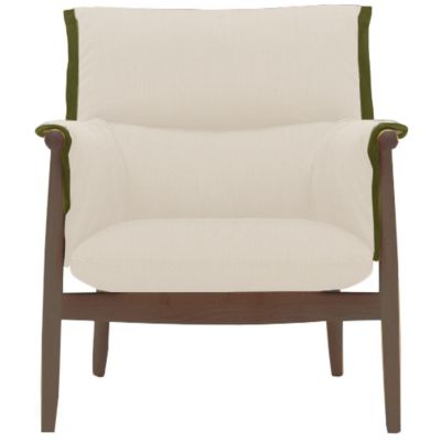 Carl Hansen E015 Embrace Lounge Chair - Color: Brown - E015-WAL LAQ-SIF 90