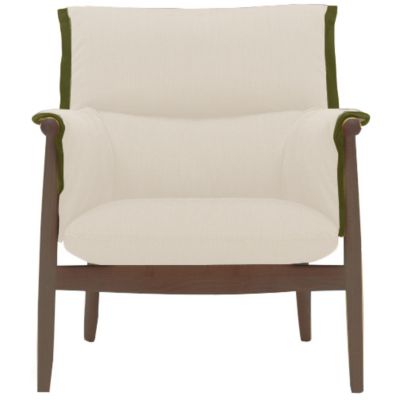 Carl Hansen E015 Embrace Lounge Chair in Brown