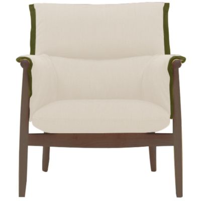 Carl Hansen E015 Embrace Lounge Chair - Color: Brown - E015-WAL OIL-SIF 90