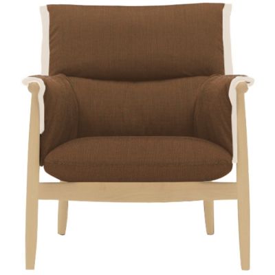 Carl Hansen E015 Embrace Lounge Chair - Color: Brown - E015-OAK SOAP-SIF 95