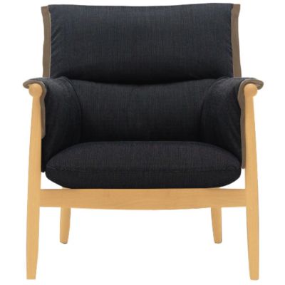 Carl Hansen E015 Embrace Lounge Chair - Color: Brown - E015-OAK OIL-SIF 98