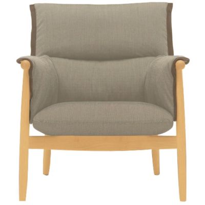 Carl Hansen E015 Embrace Lounge Chair - Color: Brown - E015-OAK OIL-HALLING