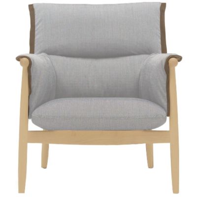 Carl Hansen E015 Embrace Lounge Chair - Color: Brown - E015-OAK SOAP-HALLIN