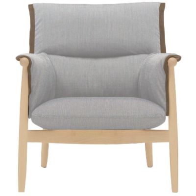 Carl Hansen E015 Embrace Lounge Chair - Color: Brown - E015-OAK WHT OIL-HAL