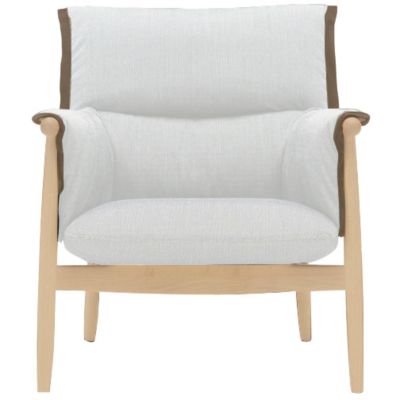 Carl Hansen E015 Embrace Lounge Chair - Color: Brown - E015-OAK WHT OIL-DM2