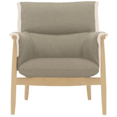 Carl Hansen E015 Embrace Lounge Chair - Color: Brown - E015-OAK SOAP-HALLIN