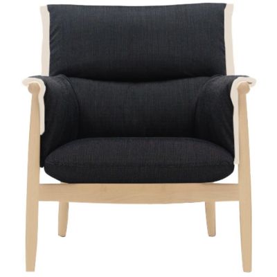 Carl Hansen E015 Embrace Lounge Chair - Color: Brown - E015-OAK WHT OIL-SIF