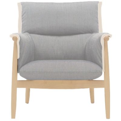 Carl Hansen E015 Embrace Lounge Chair - Color: Brown - E015-OAK WHT OIL-HAL