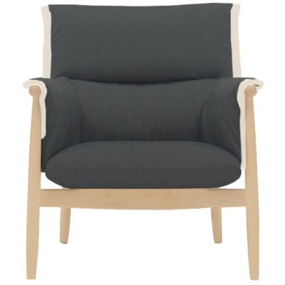 Carl Hansen E015 Embrace Lounge Chair - Color: Brown - E015-OAK WHT OIL-DM2