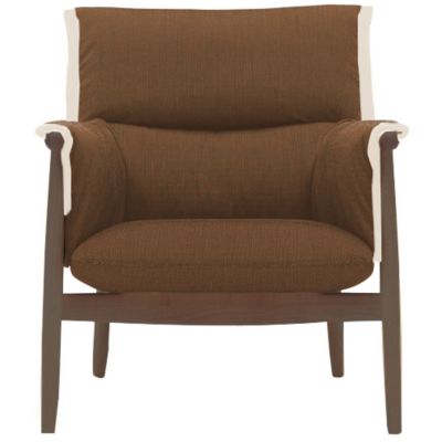 Carl Hansen E015 Embrace Lounge Chair - Color: Brown - E015-WAL LAQ-SIF 95