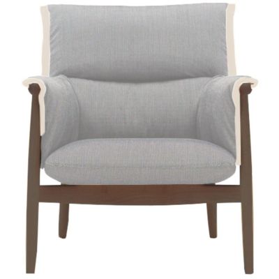 Carl Hansen E015 Embrace Lounge Chair - Color: Brown - E015-WAL LAQ-HALLING