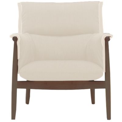 Carl Hansen E015 Embrace Lounge Chair - Color: Brown - E015-WAL OIL-SIF 90