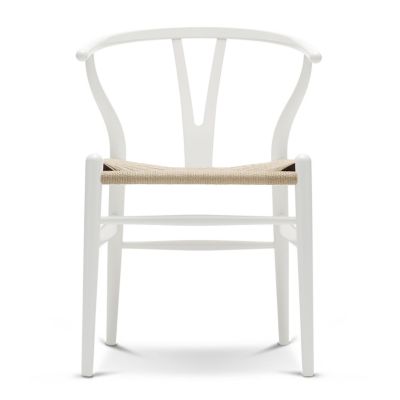 CLH547758 Carl Hansen CH24 Wishbone Chair - Color: Cream - C sku CLH547758