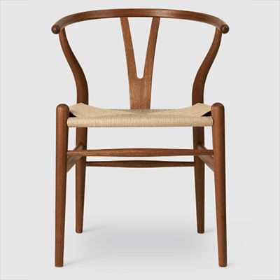 Carl Hansen CH24 Wishbone Chair - Color: Brown - 5710954236572