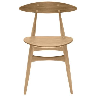 Carl Hansen CH33T Chair - Color: Wood tones - CH33T - BEECH OIL