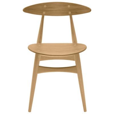 Carl Hansen CH33T Chair - Color: Wood tones - CH33T - OAK OIL